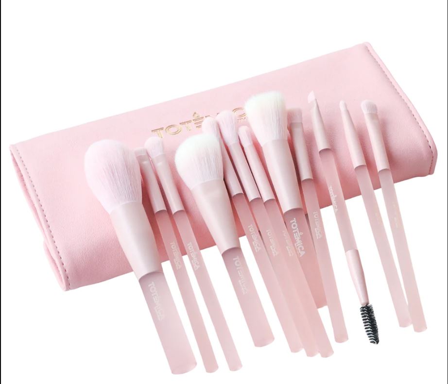 TOTEMICA - Kit de 12 Brochas de Maquillaje