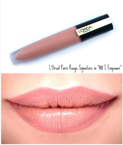 Labial Liquido L'ORÉAL PARIS Rouge Signature 24 horas