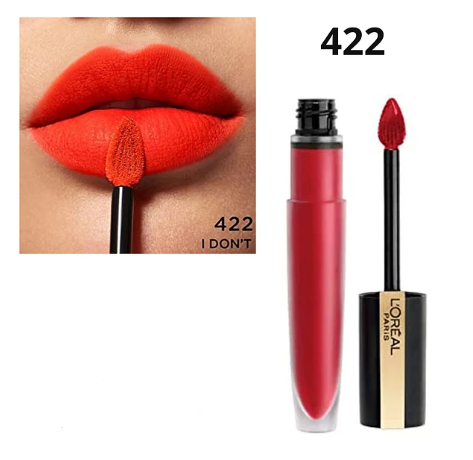Labial Liquido L'ORÉAL PARIS Rouge Signature 24 horas