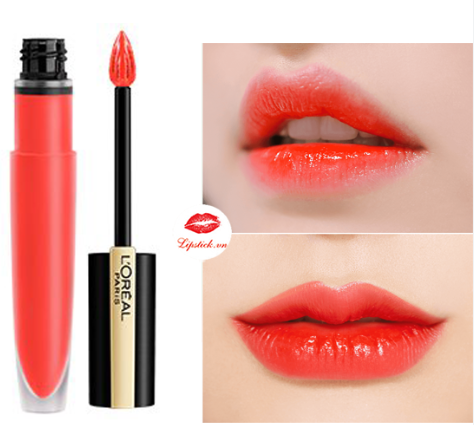 Labial Liquido L'ORÉAL PARIS Rouge Signature 24 horas