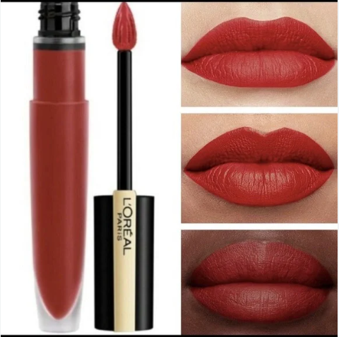 Labial Liquido L'ORÉAL PARIS Rouge Signature 24 horas