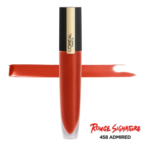 Labial Liquido L'ORÉAL PARIS Rouge Signature 24 horas