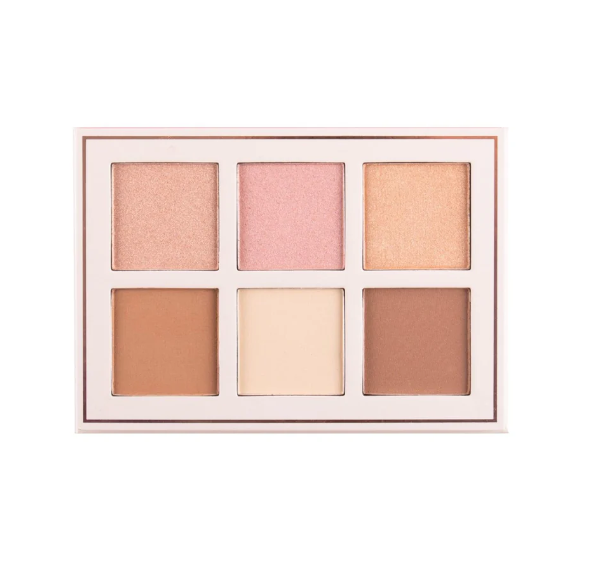Beauty Creations - HIGHLIGHT & CONTOUR 6 COLOR FLORAL BLOOM