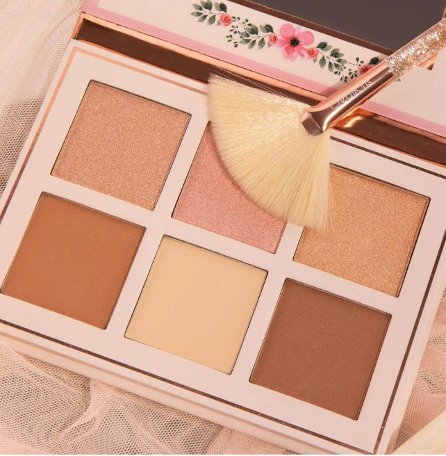 Beauty Creations - HIGHLIGHT & CONTOUR 6 COLOR FLORAL BLOOM