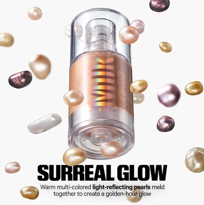 MILK MAKEUP Hydro Grip + Glow Illuminating Primer with Light-Reflecting Pearls