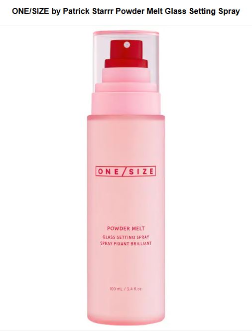 ONE SIZE Powder Melt Glass Setting Spray
