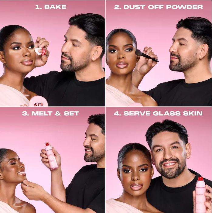 ONE SIZE Powder Melt Glass Setting Spray