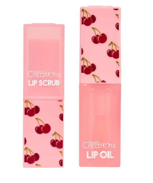BC DUO DE SWEET DOSE LIP OIL + LIP SCRUB - CHERRY