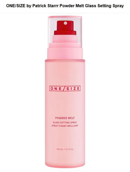 ONE SIZE Powder Melt Glass Setting Spray