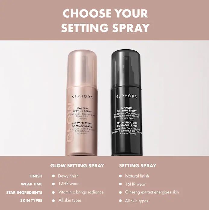 SEPHORA COLLECTION  All Day Makeup Setting Spray