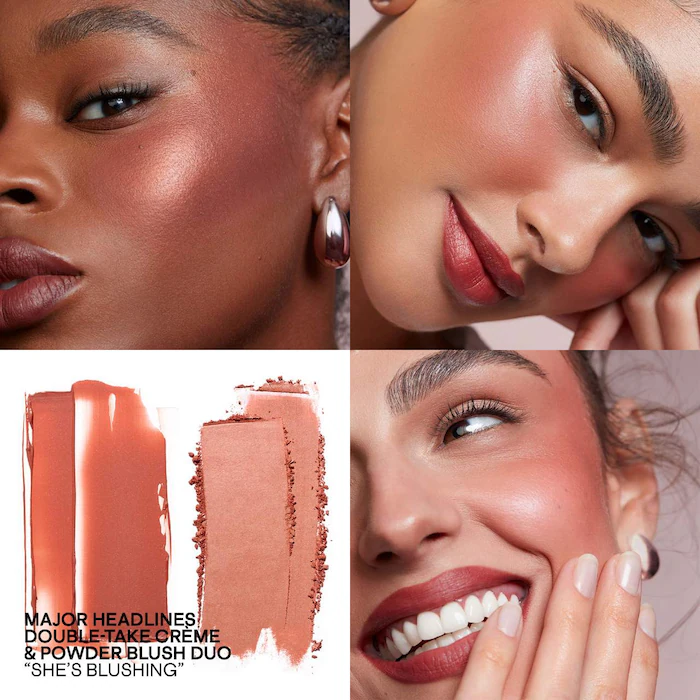 PATRICK TA  Major Headlines Double-Take Crème & Powder Blush Duo