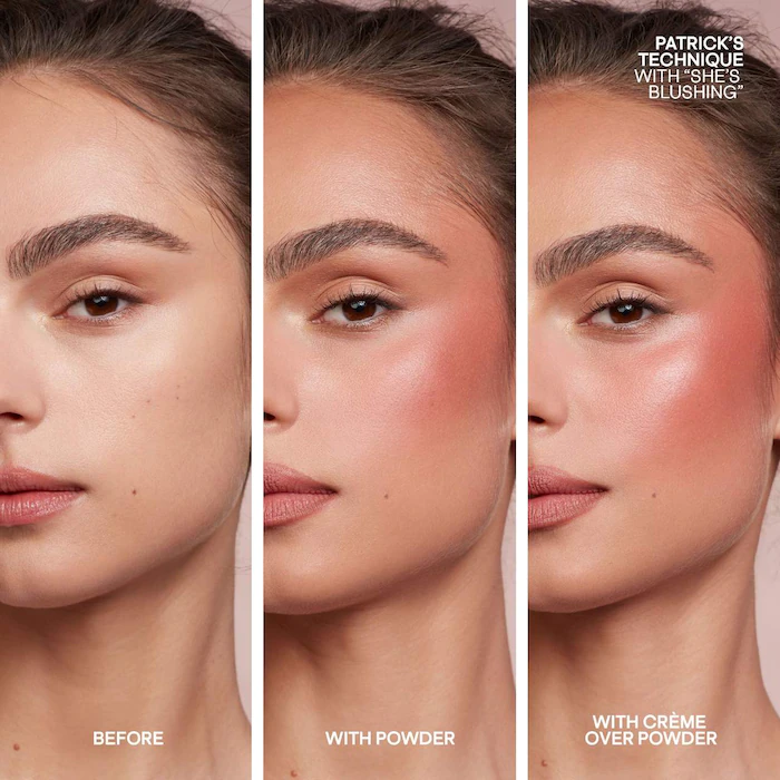 PATRICK TA  Major Headlines Double-Take Crème & Powder Blush Duo